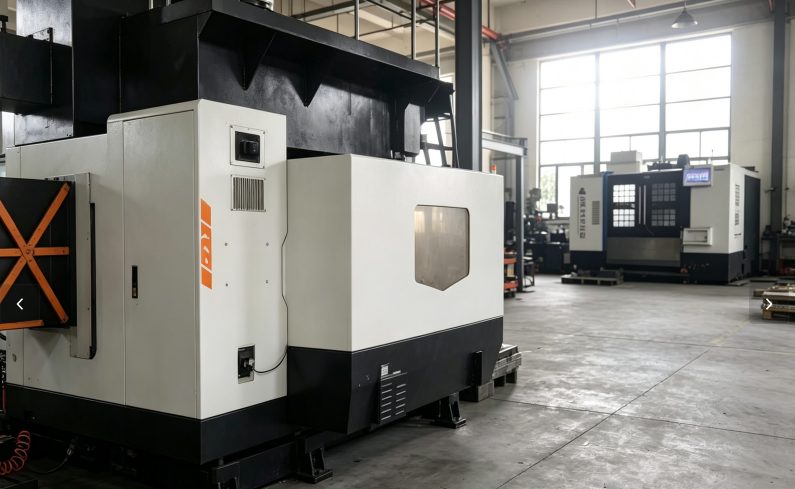 CNC Machine Close-up